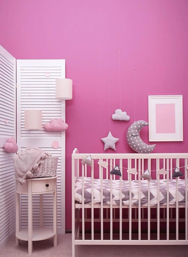 LIVECOOL Matte Contact Paper Decorative Self Adhesive Wall Paper Roll Peel and Stick Wallpaper for Cabinets Shelf Drawer Liners Furniture Removable Wall Sticker (24 X 48 Inch, Pink Matte) - Image 2